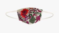 Lini fesyen dengan etnik India itu turut meramaikan pasar masker kain yang fashionable. Masker-maskernya itu merupakan buatan tangan dari perajin India. Modelnya pun sangat unik, coraknya juga beragam. Dilansir dari situs resminya, masker-maskernya dijual dengan harga mulai dari US$ 20-120 atau sekitar Rp 288.600 sampai Rp 1,7 juta. Istimewa/Dok. Vogue.