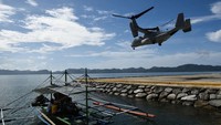 DSCA menyatakan belanja militer tersebut akan membantu meningkatkan kemampuan Indonesia dalam penanganan bencana dan mendukung operasi militer. Usulan penjualan peralatan ini juga disebut tidak akan mengubah keseimbangan militer di kawasan. Dondi Tawatao/Getty Images  