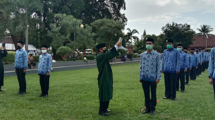 Pelantikan ASN di Pangandaran