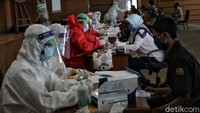 Kepala Seksi Pencegahan dan Pengendalian Penyakit Sudin Kesehatan Jakarta Utara dr. Arief Wahyudi mengatakan test cepat massal (Rapid Test) ini dilakukan dalam rangka upaya memutus mata rantai penyebaran Corona Virus Disease (COVID-19) di lingkungan Kantor Wali Kota Administrasi Jakarta Utara.