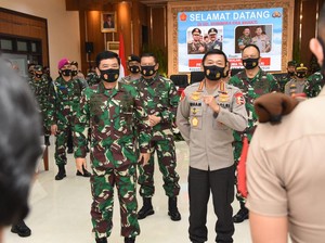 Panglima TNI-Kapolri Beri Pesan Ini ke Capaja Saat Bertugas