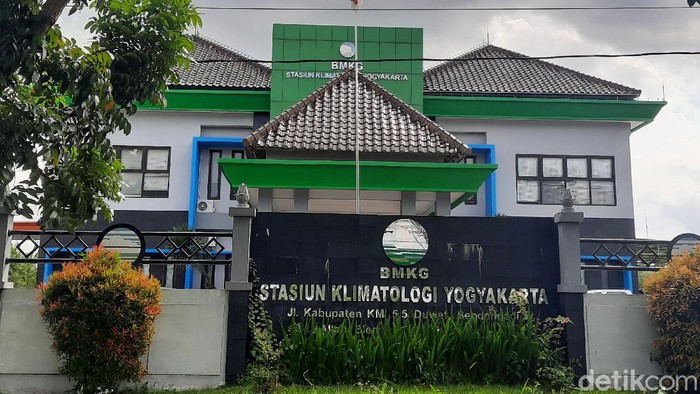 Stasiun Klimatologi BMKG Sleman, Rabu (8/7/2020).