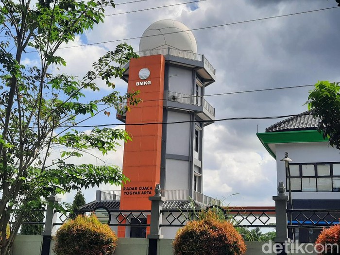 Stasiun Klimatologi BMKG Sleman, Rabu (8/7/2020).