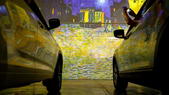 Drive-in Van Gogh di Toronto, Kanada.