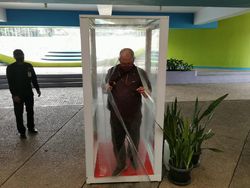 Suasana Protokol COVID-19 di PP-IPTEK TMII