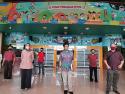 Suasana Protokol COVID-19 di PP-IPTEK TMII