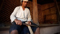 Suku Baduy Dalam dipimpin oleh seorang Pu’un atau kepala suku adat yang dipilih secara turun temurun berdasarkan hasil musyawarah. Getty Images/Ulet Ifansasti  