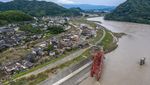 Ngeri! Dampak Dahsyatnya Terjangan Banjir Longsor di Jepang