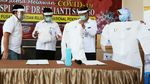 Bantuan APD untuk RSPI Sulianti Saroso