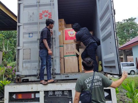 Bea-Cukai Sulsel menggagalkan peredaran rokok ilegal senilai Rp 2,6 miliar (dok. Istimewa)