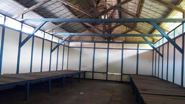 Camp konsentrasi Belanda di Papua.