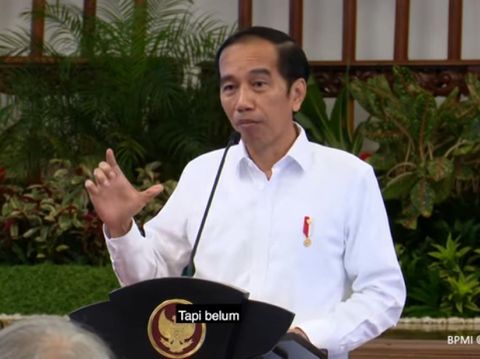 Ekspresi dan gestur Presiden Jokowi dalam raker 7 Juli 2020, diunggah Setpres 8 Juli 2020. (Dok YouTube Setpres)