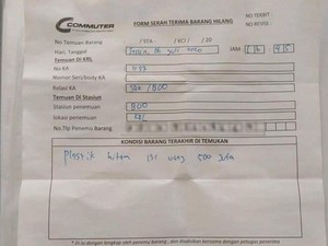 Cerita Petugas Kebersihan Temukan Rp 500 Juta dalam Kantong Plastik di KRL