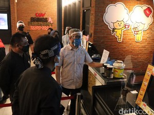 Antisipasi Rombongan Pengunjung, Bioskop Diharapkan Selalu Steril