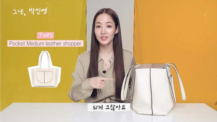 Isi Tas Park Min Young Isi Tas Park Min Young