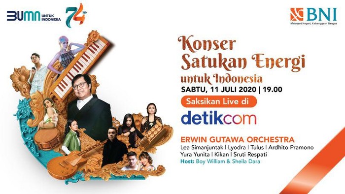 Konser Satukan Energi Erwin Gutawa - BNI