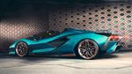 Wujud Lamborghini Sian Atap Terbuka Seharga Rp 53 M