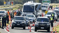Kebijakan lockdown ini diberlakukan kembali usai Melbourne harus berjibaku dengan kemunculan kembali virus Corona.