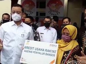 Pantau Penyaluran BST di Sukabumi, Mensos Persilakan Kalau Ada Revisi Data