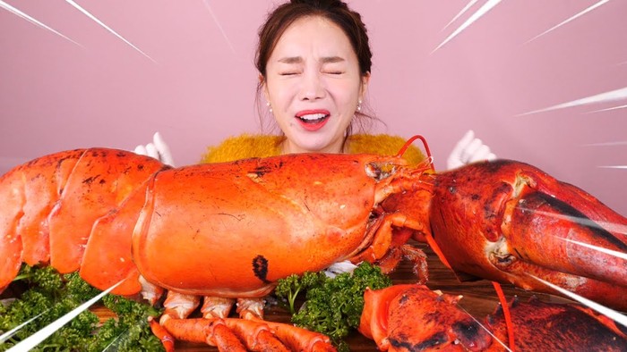 mukbang lobster raksasa mukbang lobster raksasa