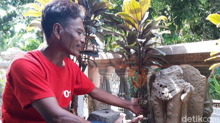 Penemuan arca di kompleks areal pemakaman di Boyolali