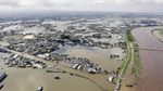 Potret Banjir dan Longsor Jepang dari Udara