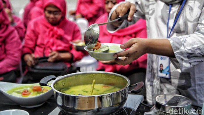 Peringatan HUT Museum Bahari di Penjaringan, Jakarta Utara, berlangsung sederhana. Protokol kesehatan tetap diterapkan pada peringatan HUT tersebut.