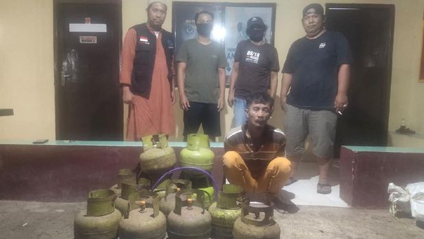 Residivis Curi Gas di Wajo