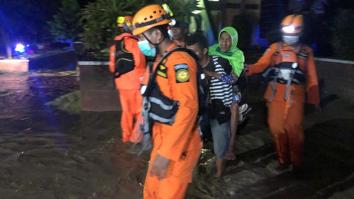 RSUD Torabelo Sigi dilanda banjir.