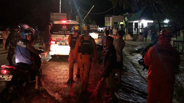 RSUD Torabelo Sigi dilanda banjir.