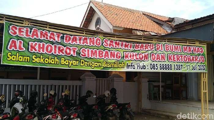 Suasana di SMP Islam Takhassus Tahfizul Quran, Pekalongan, Kamis (9/7/2020).