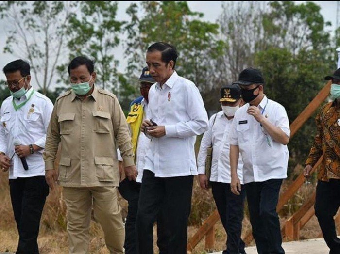 SYL hingga Prabowo Dampingi Jokowi Cek Pengembangan Lumbung Pangan