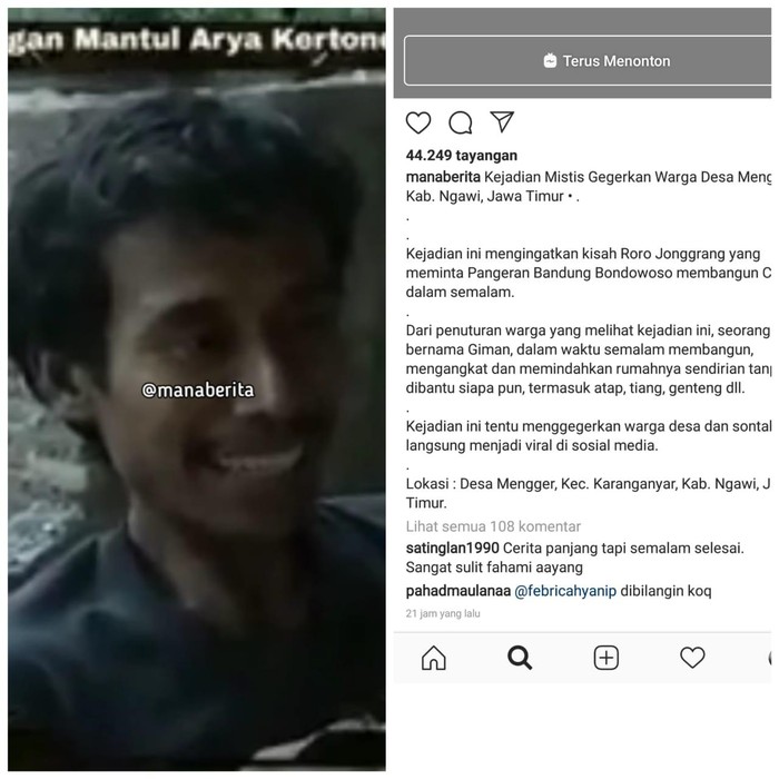 video viral warga bisa meninggikan dan memindahkan rumah dalam semalam