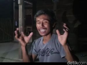 Detik Menit Pria di Ngawi Pindahkan Rumah Seorang Diri