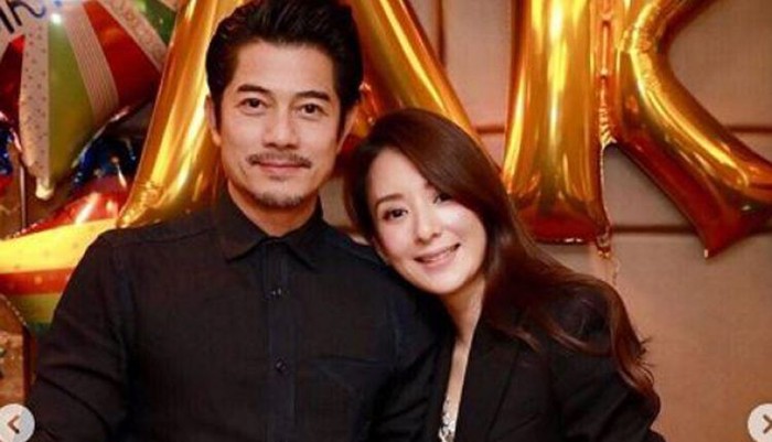 Aaron Kwok Moka Fang dan Aaron Kwok