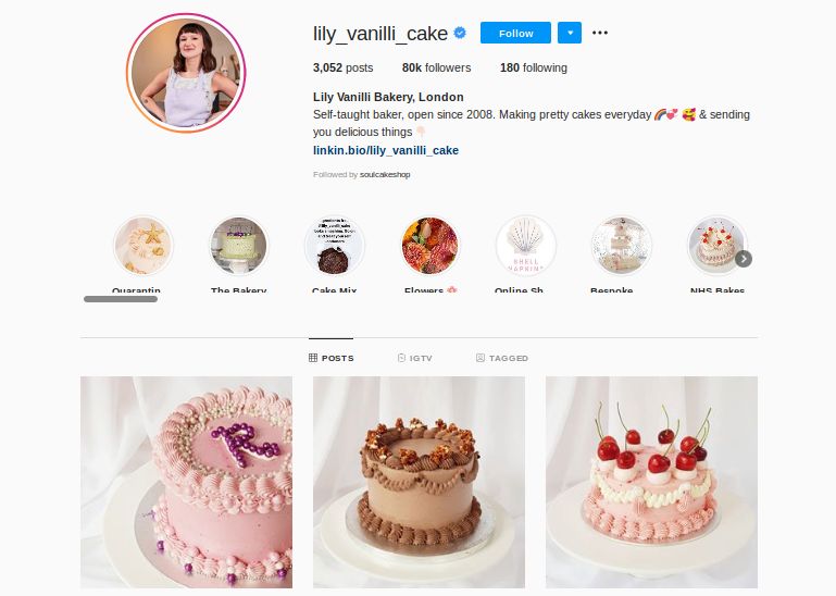 7 Akun Instagram yang Wajib Diikuti Oleh Pecinta Kue