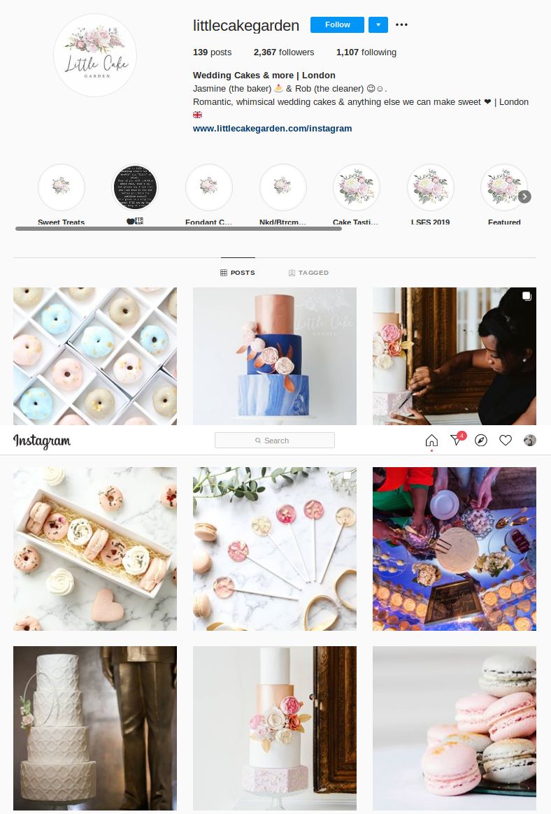 7 Akun Instagram yang Wajib Diikuti Oleh Pecinta Kue