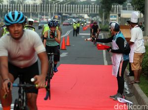 Bakal Ada 600 Km Jalur Sepeda di DKI, Sudirman Sampai HI Jadi Jalur Permanen