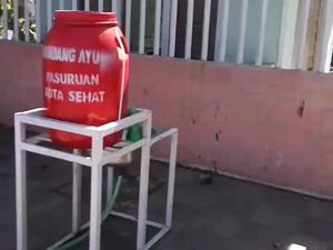 Ada Bangkai Tikus di Bak Cuci Tangan COVID-19, Pemkot Pasuruan Tak Bawa ke Hukum