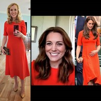 Aku selalu mengecek kalender kerajaan dan Twitter. Dalam beberapa menit, netizen dapat mengenali baju yang dipakai Kate Middleton dan di mana membelinya. Tapi jika harganya US$ 500 (Rp 7 jutaan) aku menghubungi penjahit untuk dapat membuat replika dengan harga yang jauh lebih murah, ucap wanita asal Minnesota, AS. Foto: dok. Instagram