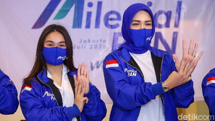Ini Dia Kaukus Milenial PAN Pengurus dari Kaukus Milenial PAN secara simbolis melakukan launching Kaukus Milenial PAN yang berlangsung di Jakarta, Jumat (10/7/2020).