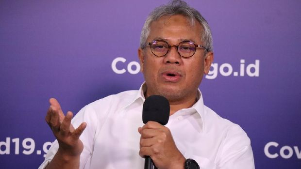 Ketua KPU Arief Budiman (Dume Sinaga/BNPB)
