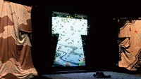 Instalasi itu dipamerkan di Art Aquarium, Nihonbashi, Tokyo. Pameran ini akan dipermanenkan mulai Agustus mendatang. (Foto: dok. Art Aquarium Japan)
