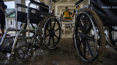 Kasihan! RSUD Torabelo Terendam Lumpur