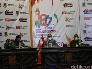 Tak Pakai Masker di Kota Mojokerto, Siap-siap Bayar Denda Rp 200 Ribu