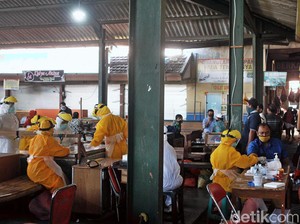 Satu Pedagang Positif COVID-19, Pasar Pahing Kota Kediri Ditutup