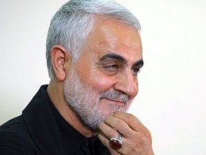 Warga Irak Mengenang Setahun Kematian Jenderal Soleimani