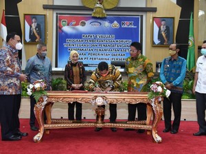 Kolaborasi Gubernur Sumsel-KPK Selesaikan Persoalan Aset Golf Kenten