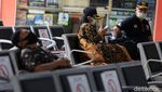 Stasiun Gambir Perketat Protokol Kesehatan