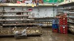 Potret Supermarket yang Hancur Diterjang Banjir Jepang